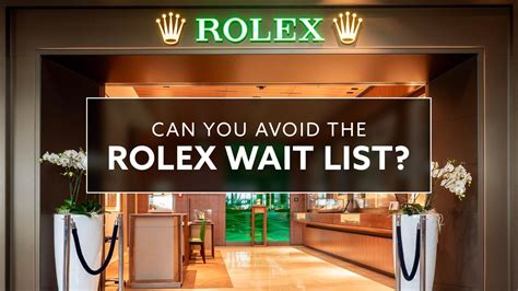 rolex ad wait times|current wait times for Rolex.